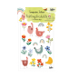 Preview: Malmichbunt Klebetattoos - Frühlingsfreunde