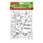 Preview: Malmichbunt Ausmal-Tischdecke aus Papier  Weihnachten