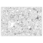 Preview: Malmichbunt Ausmal-Tischdecke aus Papier "Tiere und Natur"