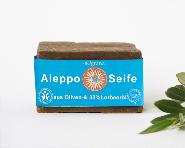 Alepposeife mit 32% Lorbeeröl 165g