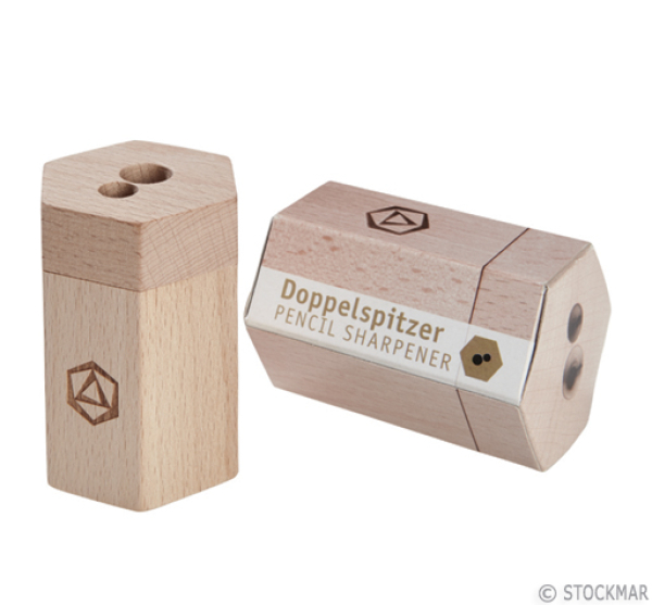 Stockmar Holzanspitzer mit Auffangbehälter