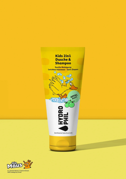 HYDROPHIL Kids - 2in1 Dusche & Shampoo "Die Ente"