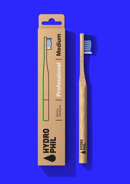 Hydrophil Bambus Zahnbürste Professional medium