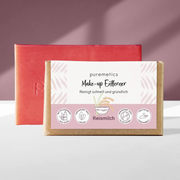 Puremetics Make-up Entferner Seife Reismilch